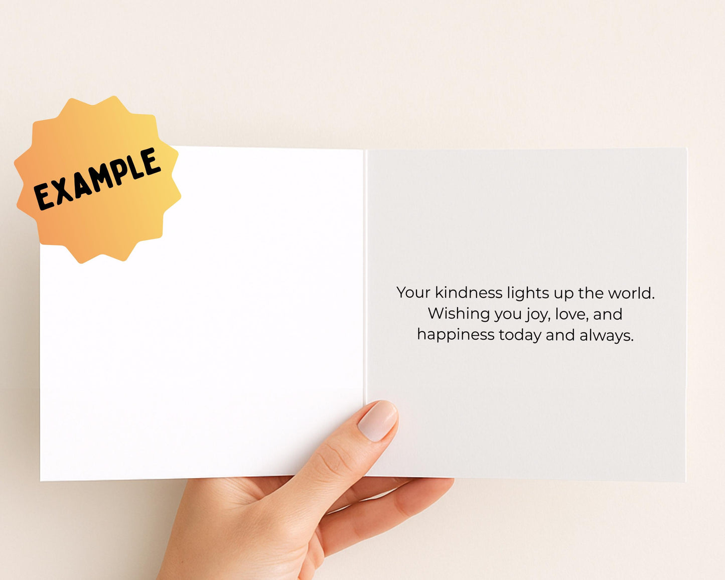 *ADD ON* Printed Message Inside Card Add-On