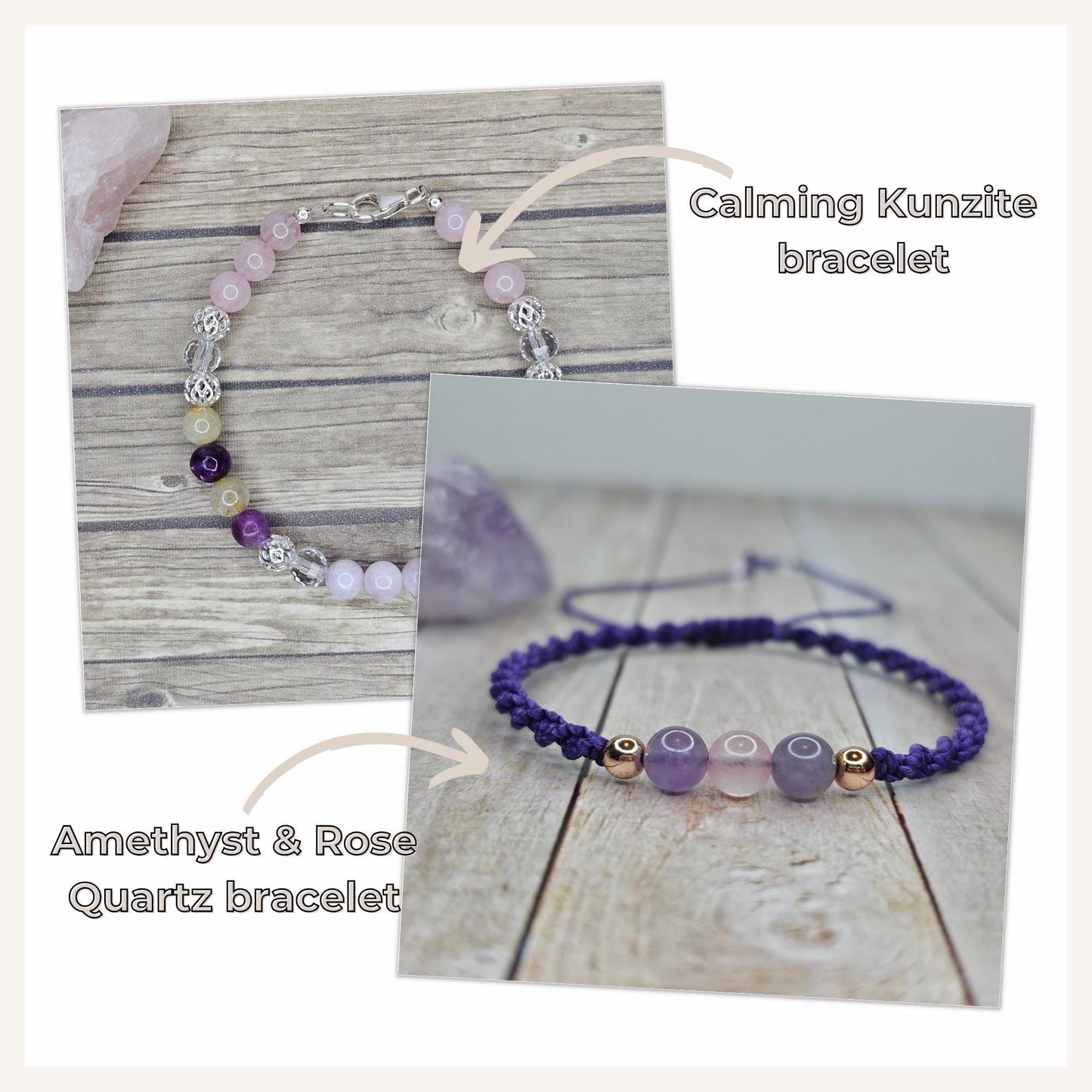 Amethyst Memory Wire Bracelet