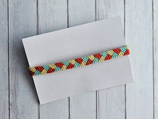 Braid Diagonal Pattern Bracelet
