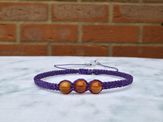 Carnelian Beads Bracelet