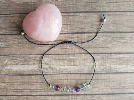 Fluorite Beaded Bracelet