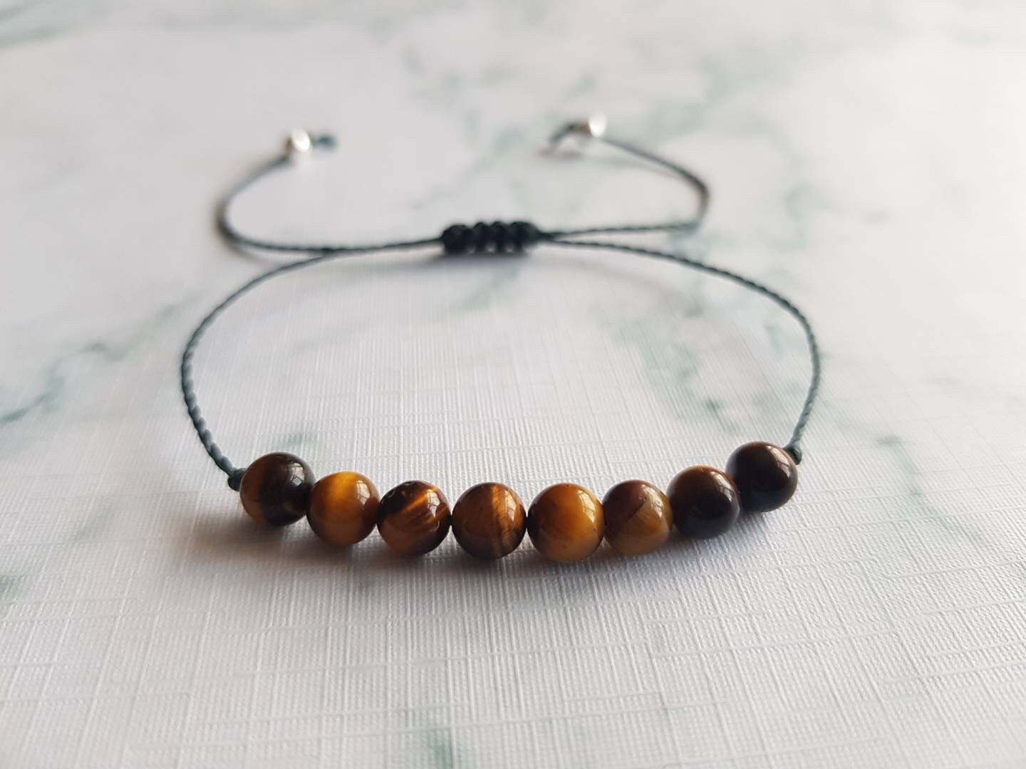 Tiger Eye Beaded Bracelet