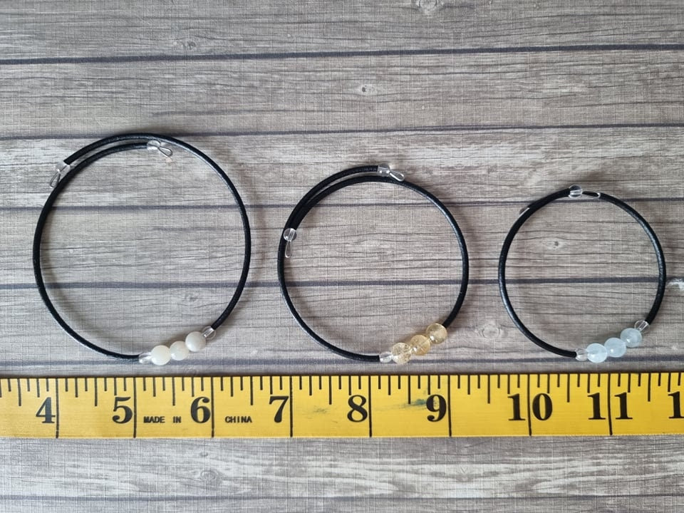 Gemstone Memory Wire Bracelet