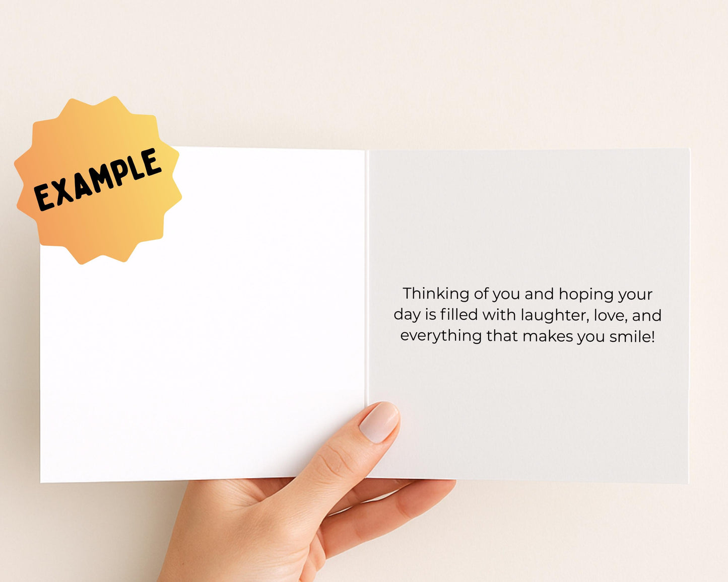 *ADD ON* Printed Message Inside Card Add-On