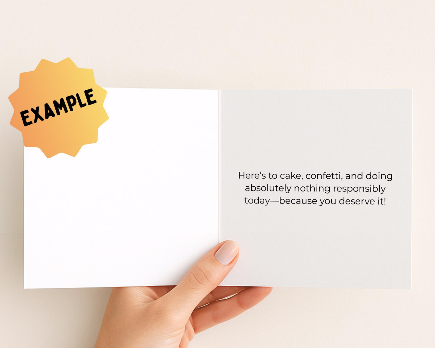 *ADD ON* Printed Message Inside Card Add-On