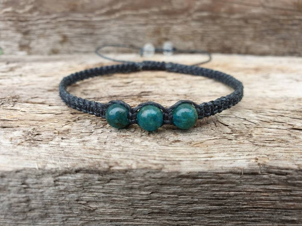 Apatite Beads Bracelet