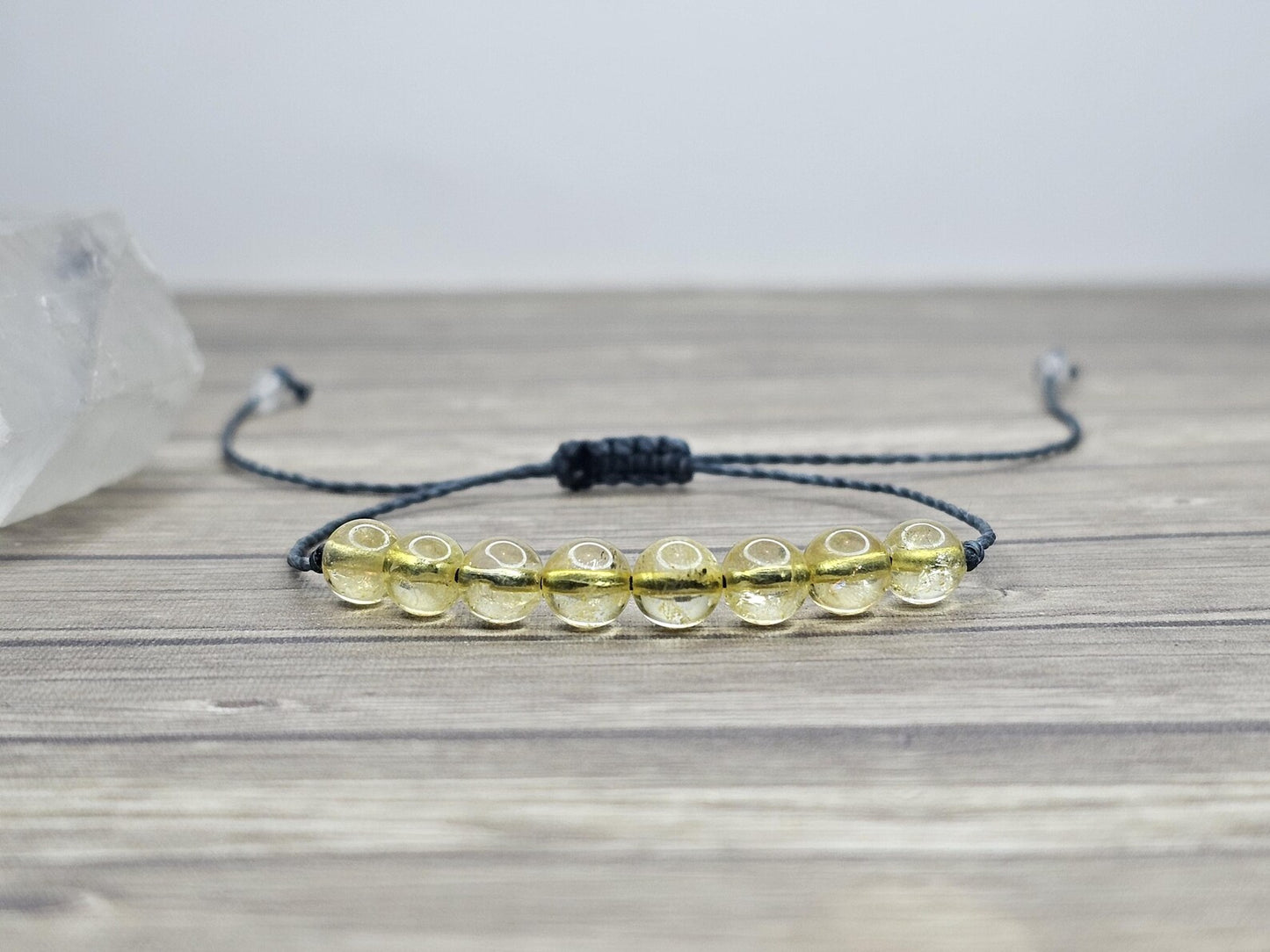 Meditation Crystal Bracelet - Choose Your Gemstone Self Love Bracelet