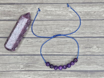 Meditation Crystal Bracelet - Choose Your Gemstone Self Love Bracelet