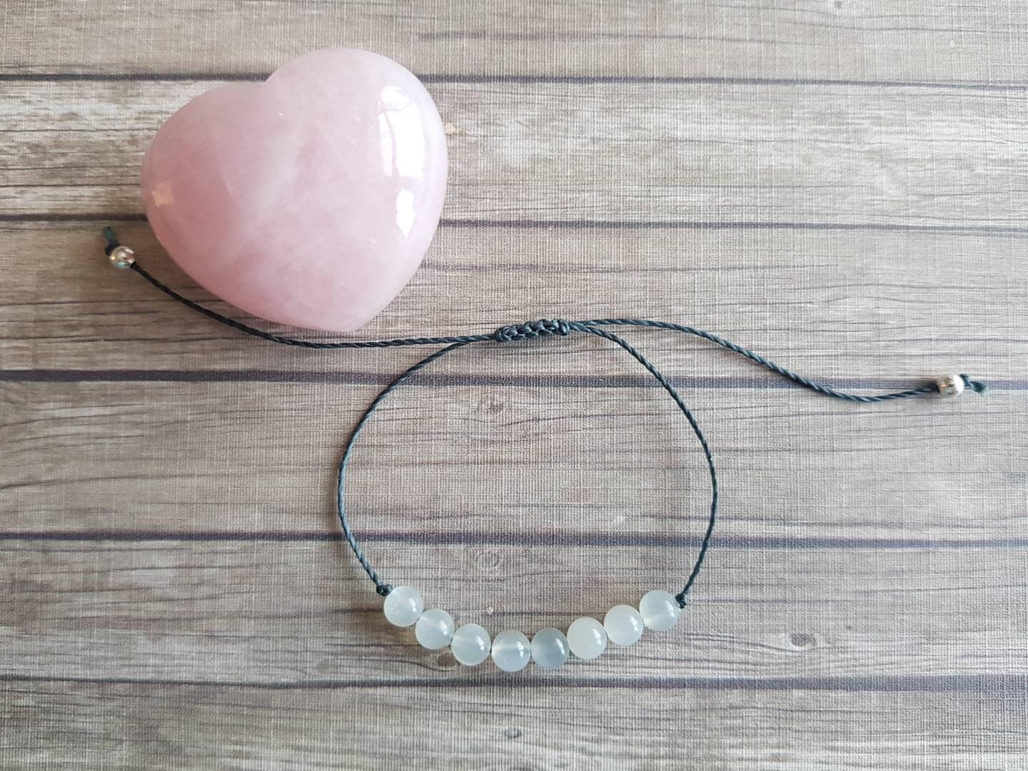 Meditation Crystal Bracelet - Choose Your Gemstone Self Love Bracelet