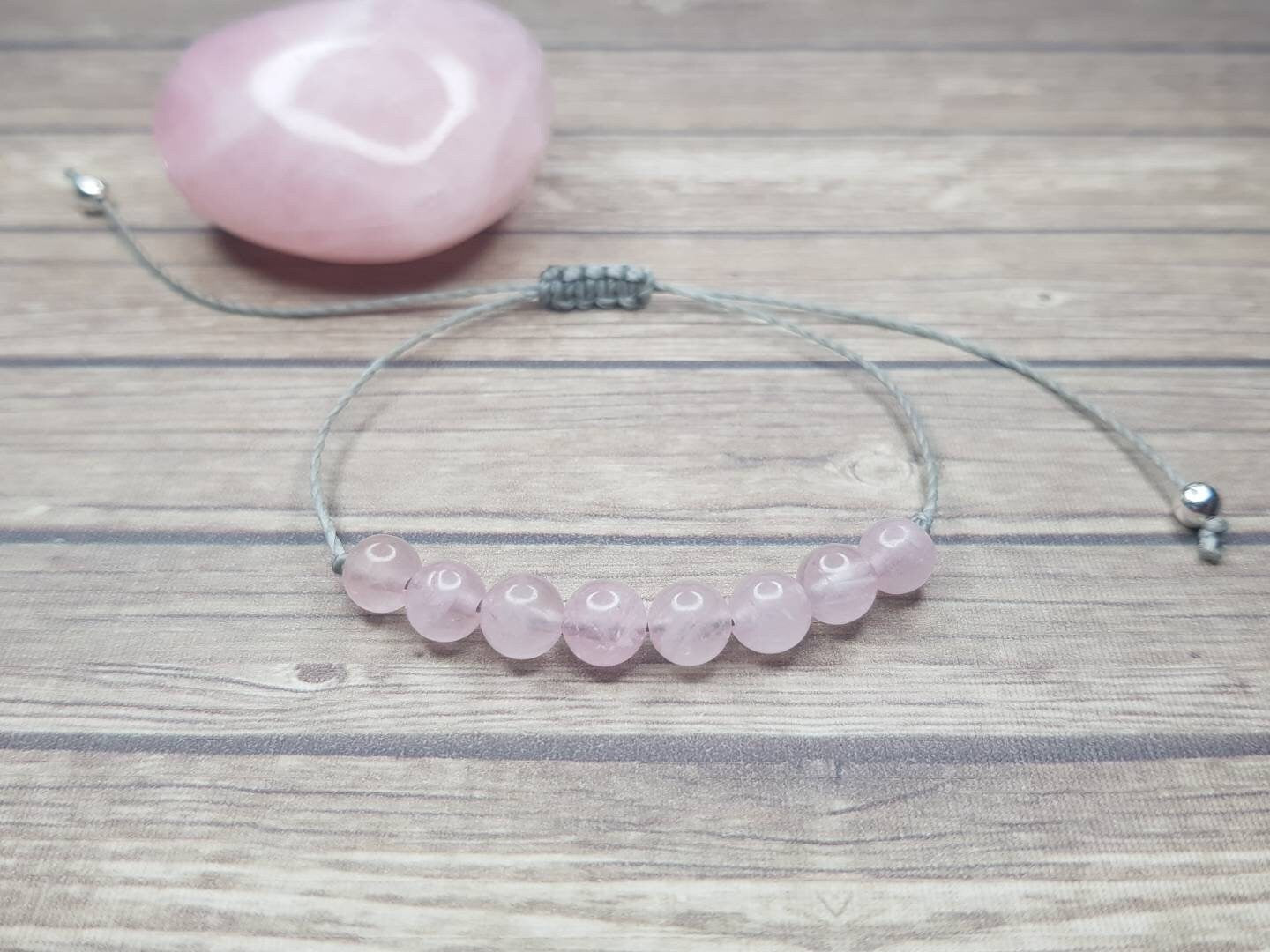 Meditation Crystal Bracelet - Choose Your Gemstone Self Love Bracelet