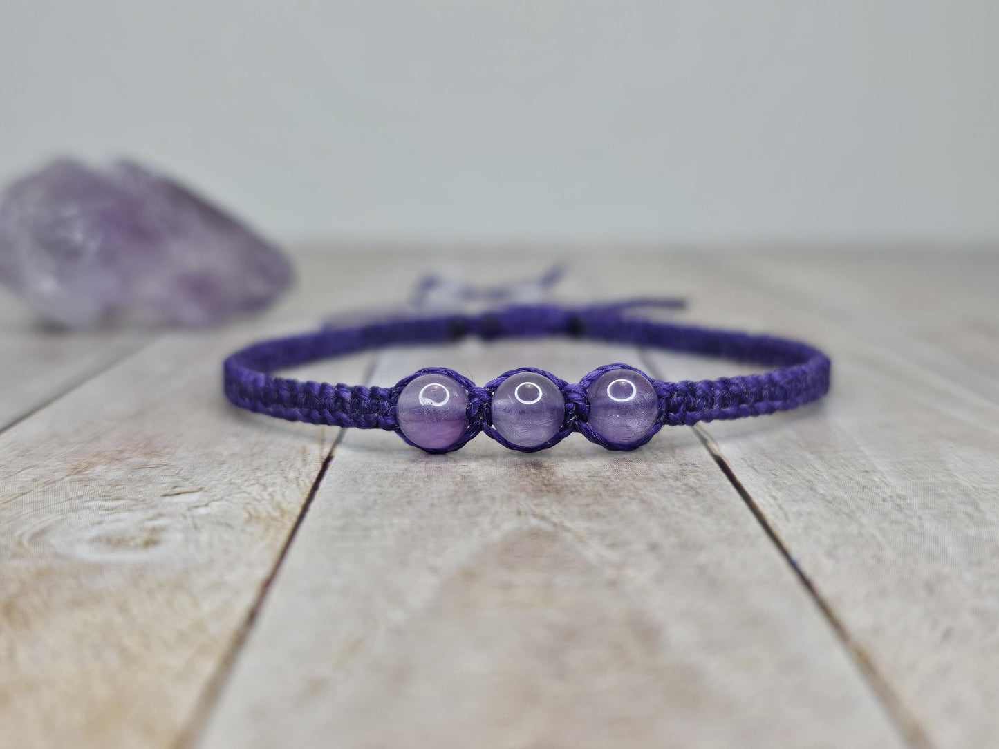 Shamballa-Style Crystal Bracelet - Choose Your Gemstone