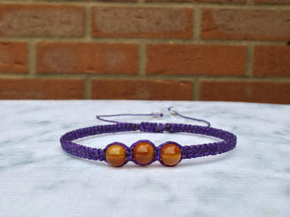 Shamballa-Style Crystal Bracelet - Choose Your Gemstone
