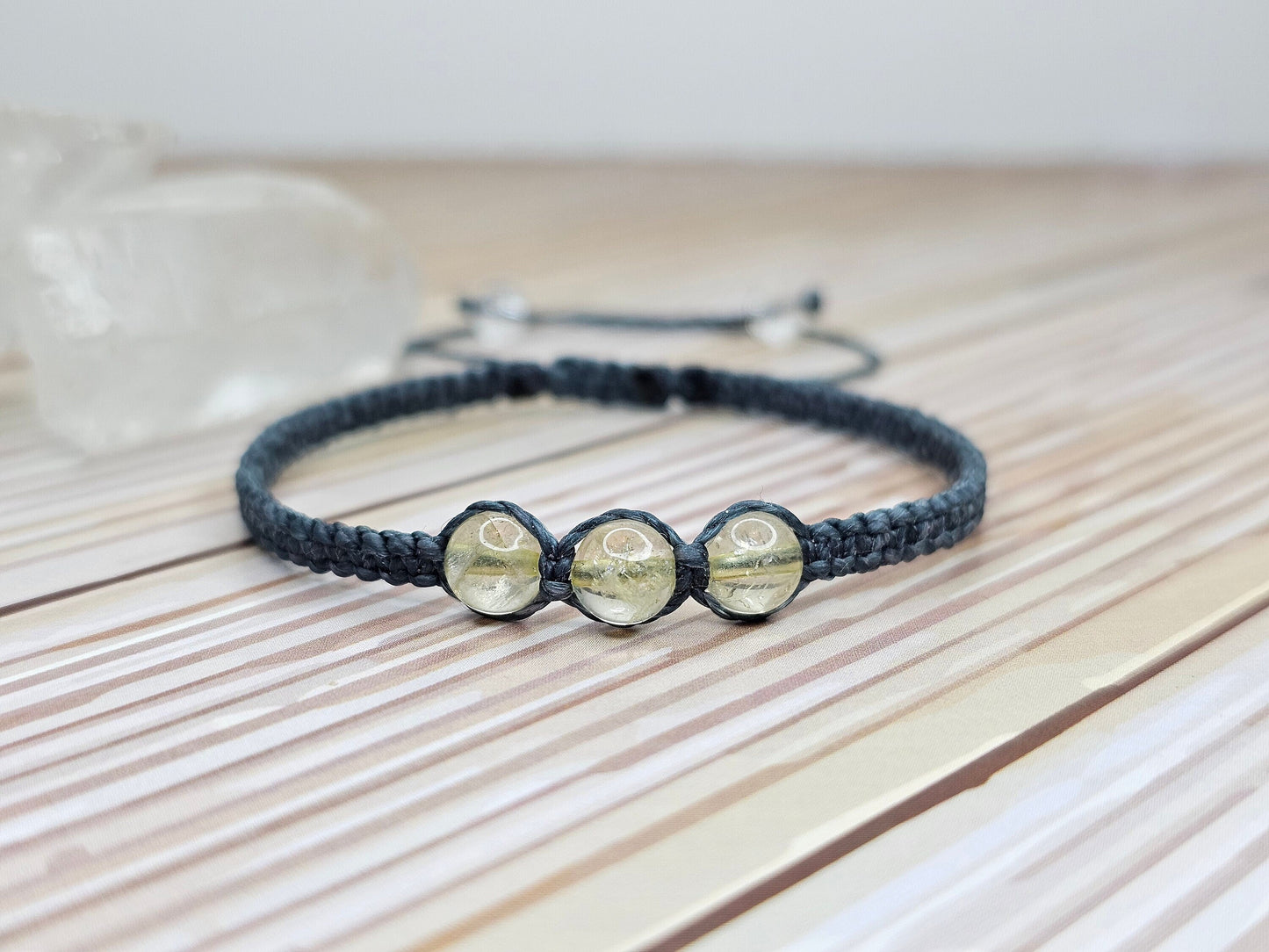 Shamballa-Style Crystal Bracelet - Choose Your Gemstone