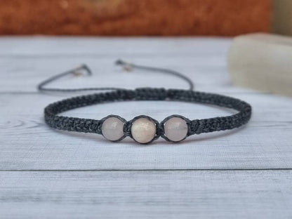 Shamballa-Style Crystal Bracelet - Choose Your Gemstone
