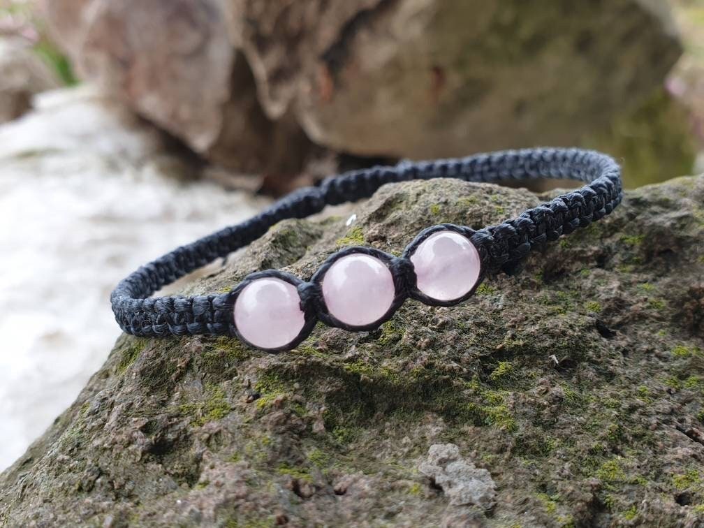 Shamballa-Style Crystal Bracelet - Choose Your Gemstone