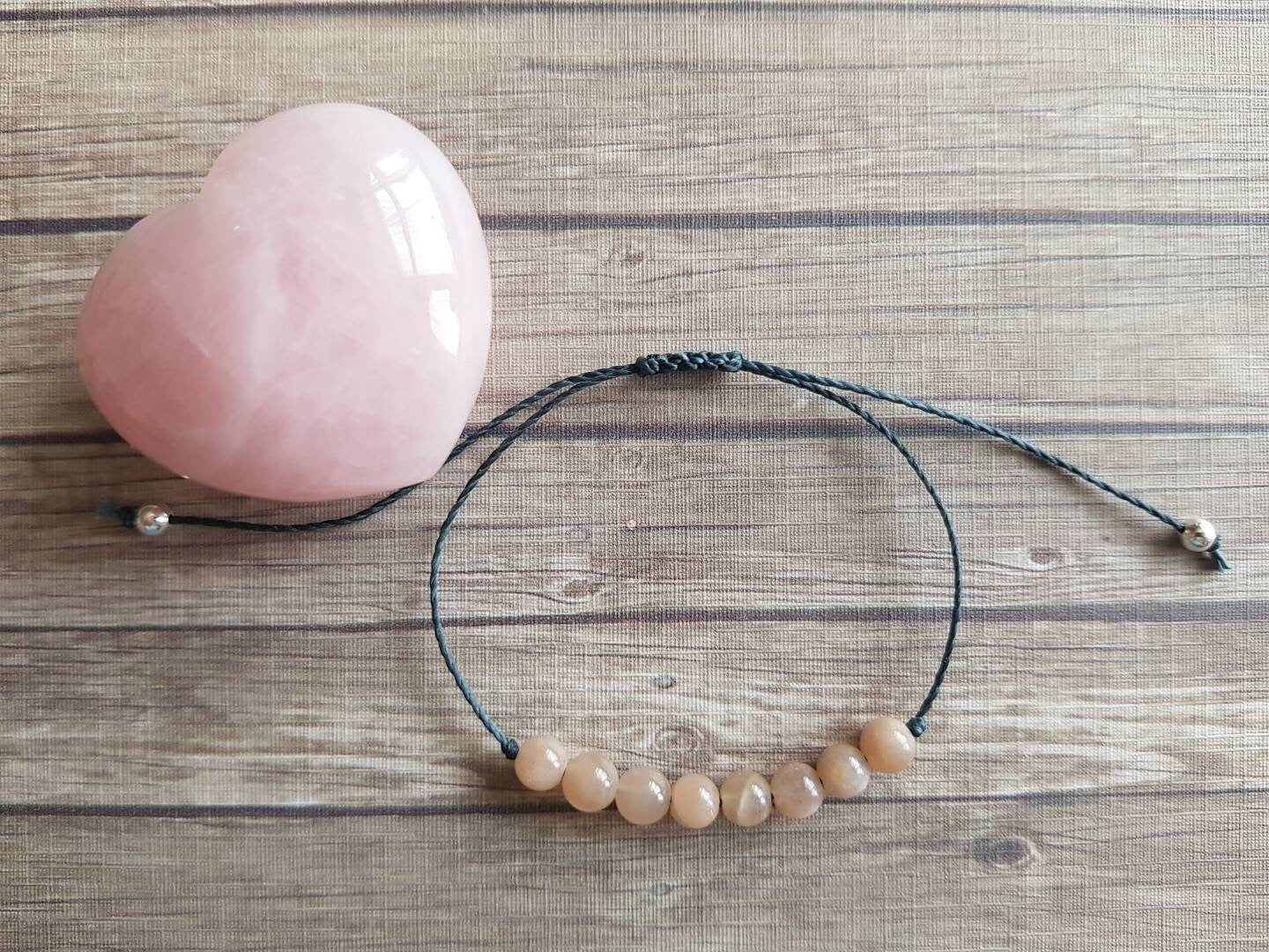 Meditation Crystal Bracelet - Choose Your Gemstone Self Love Bracelet